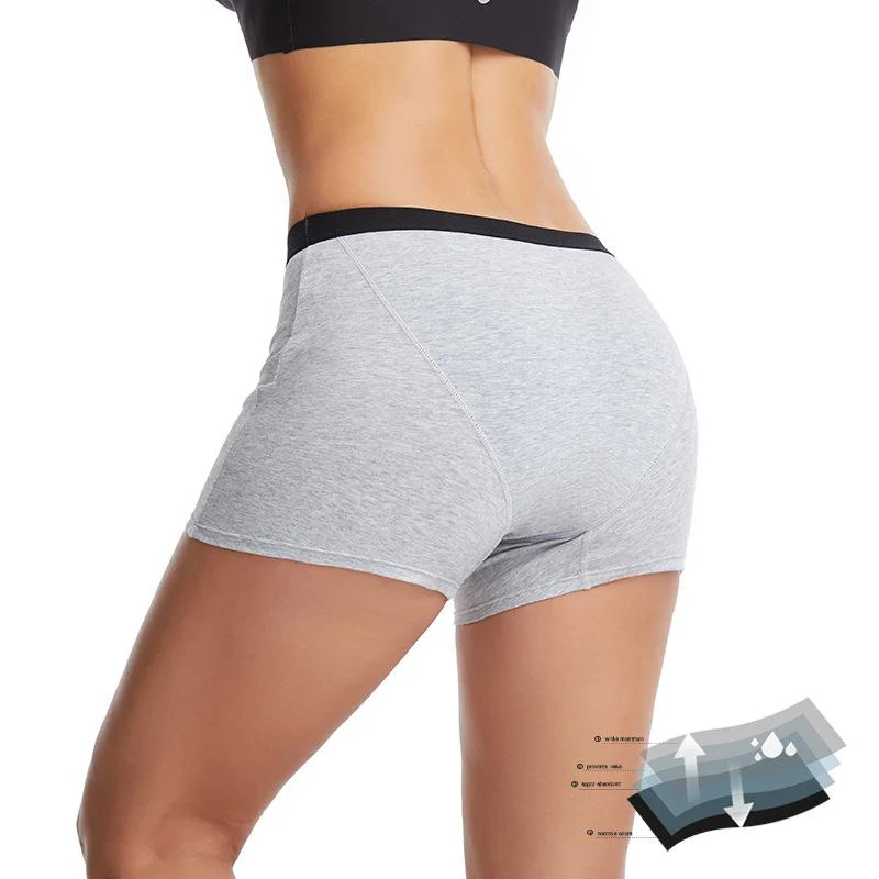 Leakproof Boyshort For Periods and Incontinence - SLK8036 - Image 4