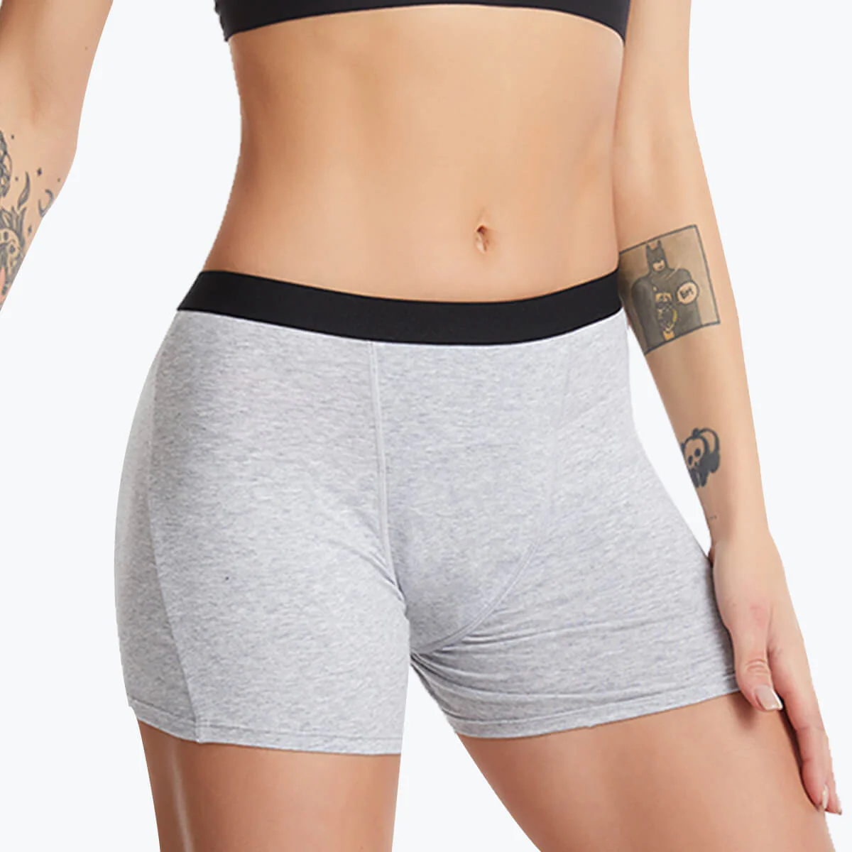 Leakproof Boyshort For Periods and Incontinence - SLK8036 - Image 5