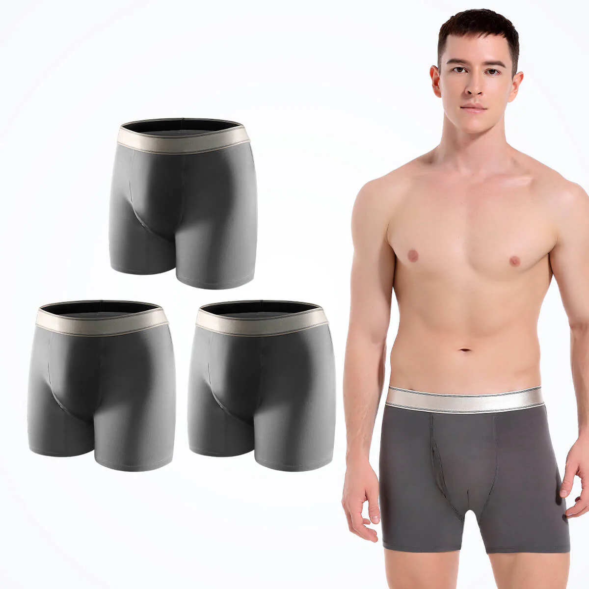 Leak Proof Nighttime Washable Incontinence Underpants - M75 - Image 13