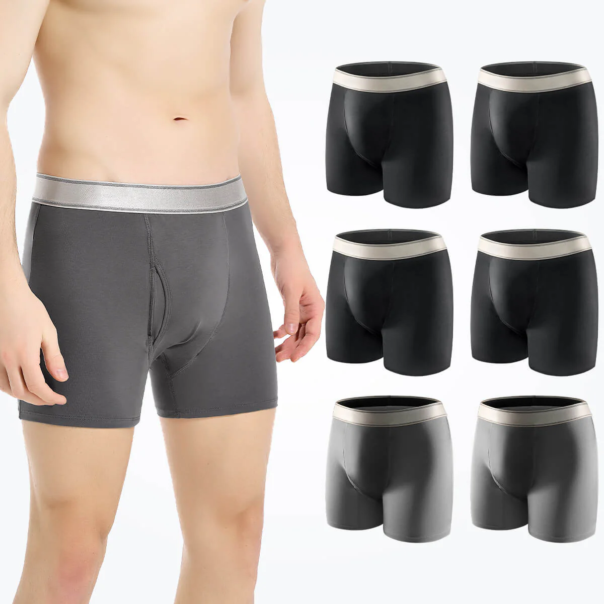 Leak Proof Nighttime Washable Incontinence Underpants - M75 - Image 19