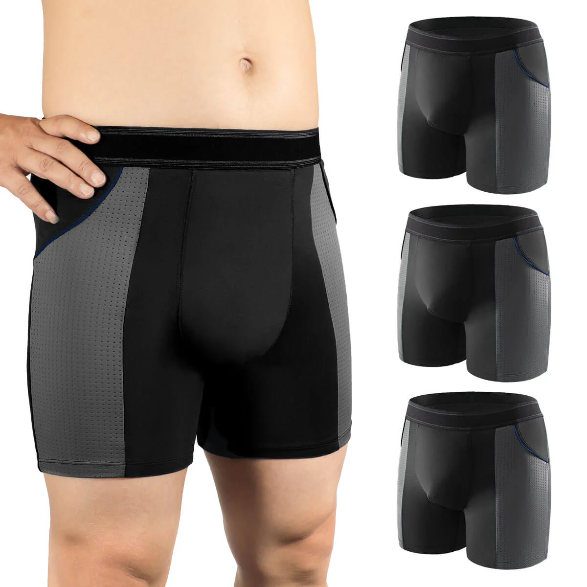 Mens Incontinence Underwear Light Absorbent - M80 - Image 11