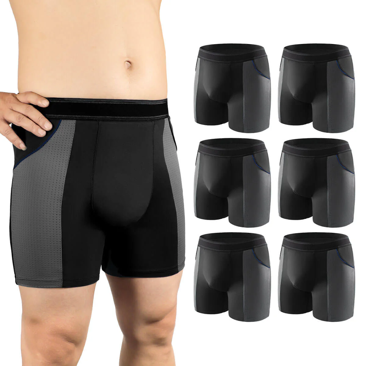 Mens Incontinence Underwear Light Absorbent - M80 - Image 12