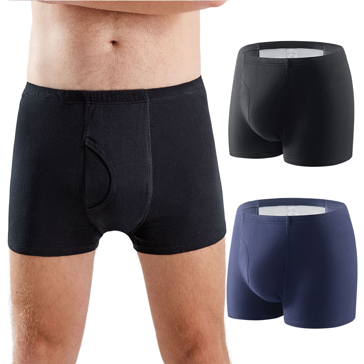 Men's Washable Incontinence Boxer Shorts - M67 Mixed Pack - Image 18