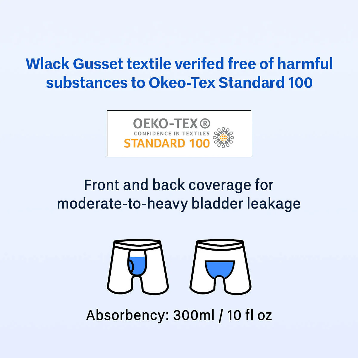 Men's Washable Incontinence Boxer Shorts - M67 Mixed Pack - Image 5