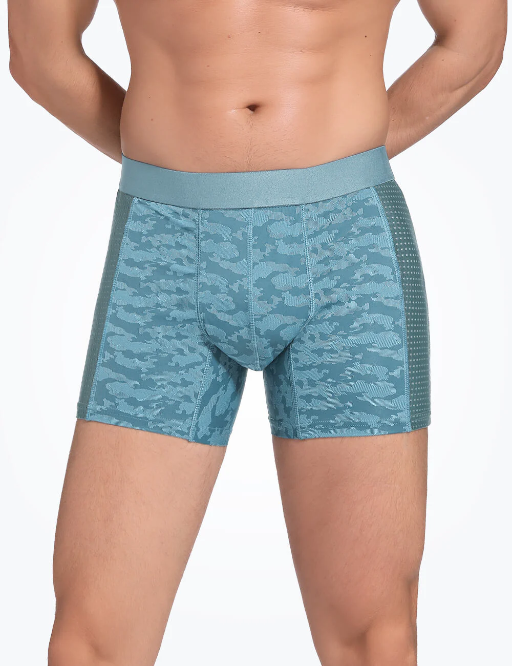 Reusable Incontinence Boxer Briefs with Pouch - M74 - Image 3